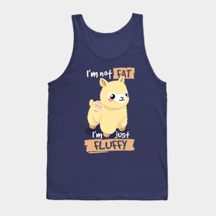 Fluffy alpaca Tank Top